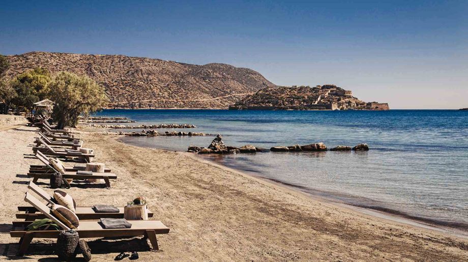 Rejser til Grækenland, Kreta, Domes of Elounda, beach