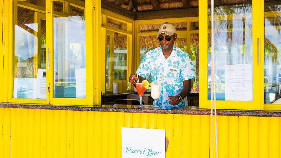 Rejser til Mauritius, Victoria Beachcomber Resort & Spa, Drinks fra Parrot Bar