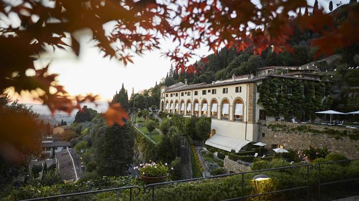 Italien Toscana Belmond Villa San Michele Sideview