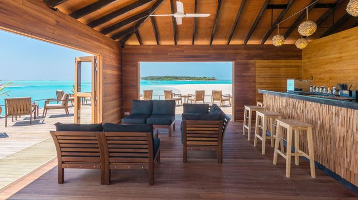 Olhu bar på Innahura Maldives Resort