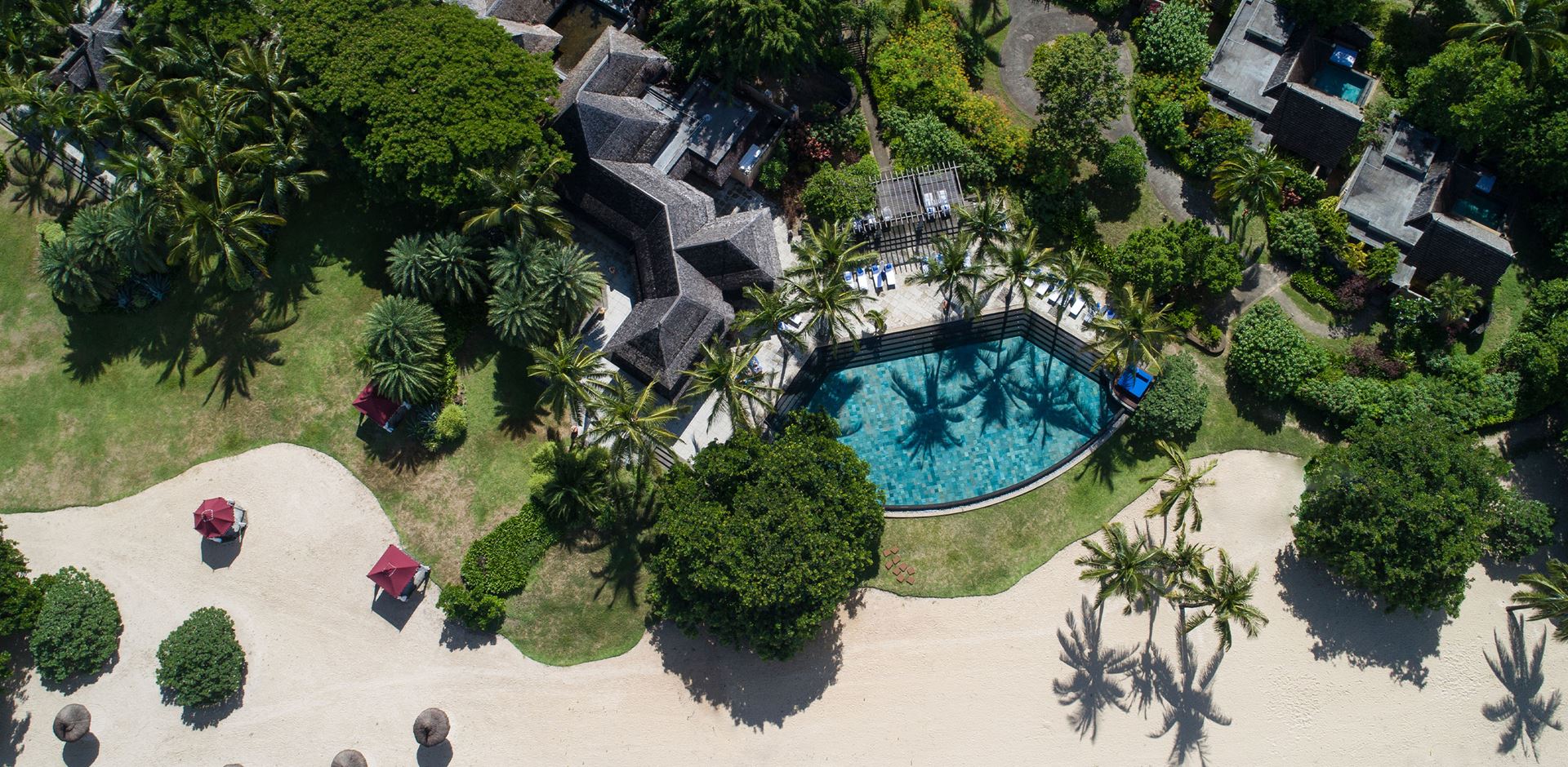 Rejser til Maurtius, Maradiva Villas Resort & Spa, strand og pool