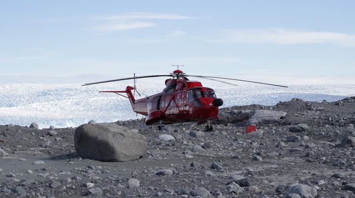 Grønland, Ilulissat, Helikoptertur, Kangia, Natur, Indlandsisen