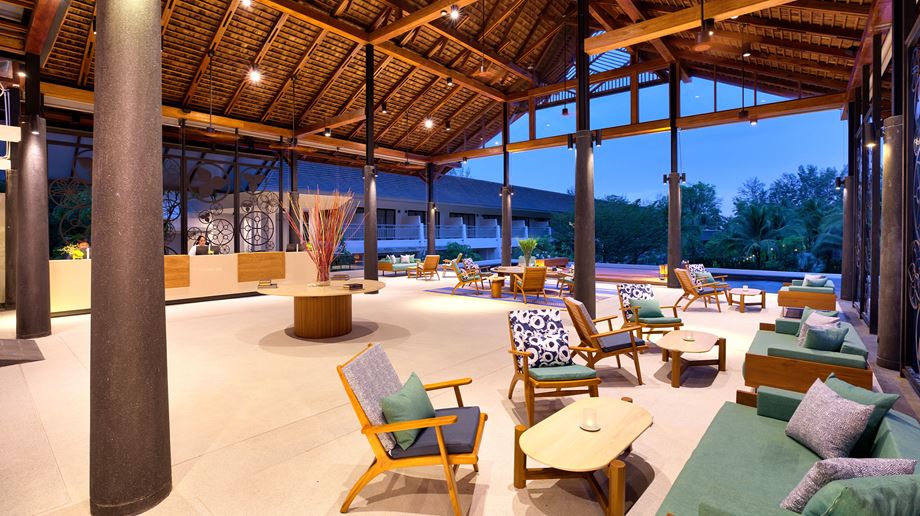 Rejser til Thailand, Khao Lak, Outrigger Khao Lak Beach Resort, lobby