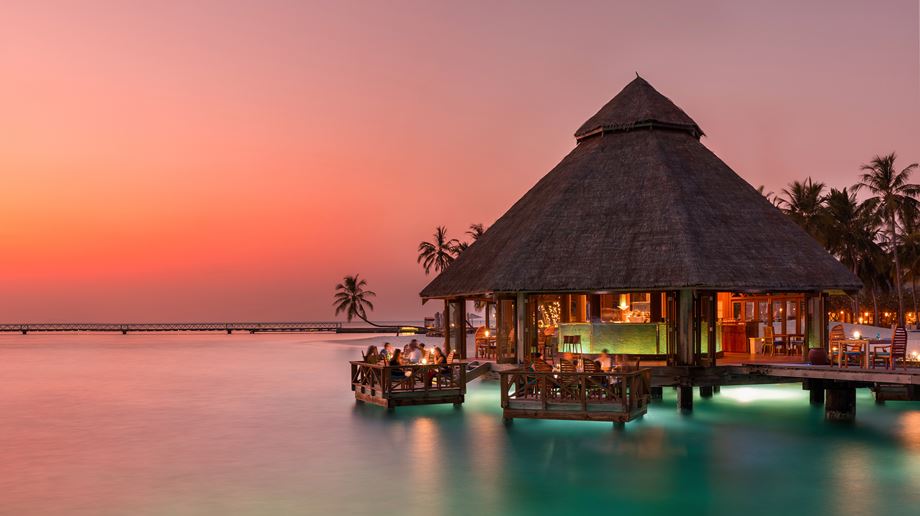 Rejser til Maldiverne, Conrad Maldives Rangali Island, sunset grill