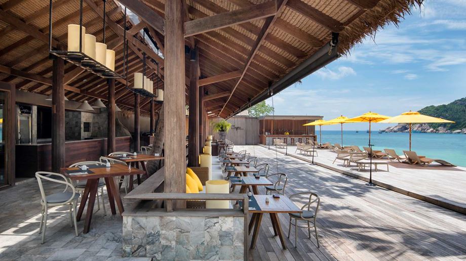 Thailand, Koh Tao, Haad Tien Beach Resort, Capri Restaurant