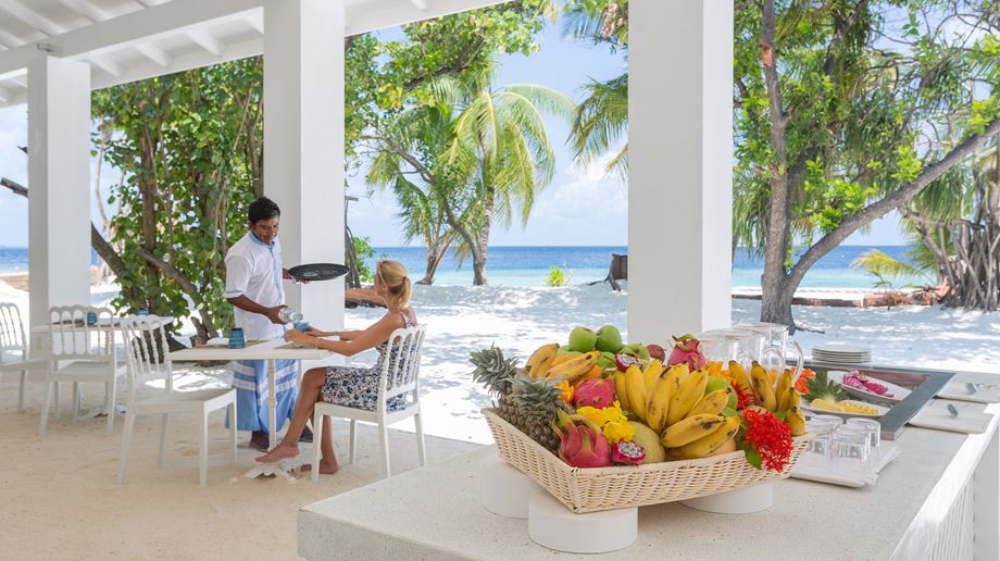 Rejser til Maldiverne, Sandies Bathala Resort, snack
