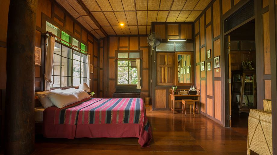 Thailand, Chiang Mai, Khum Lanna, Room In Old Building