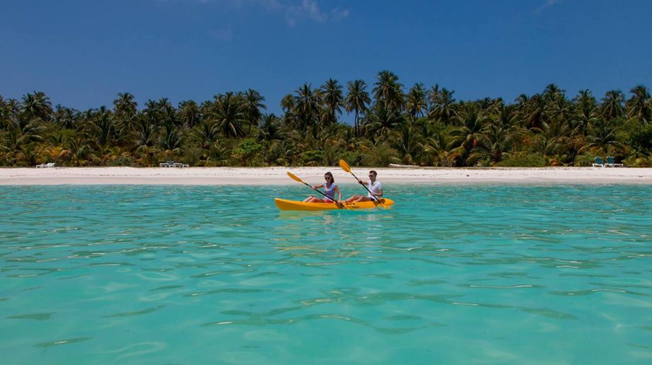 Rejser til Maldiverne, Meeru Island Resort & Spa, kayak