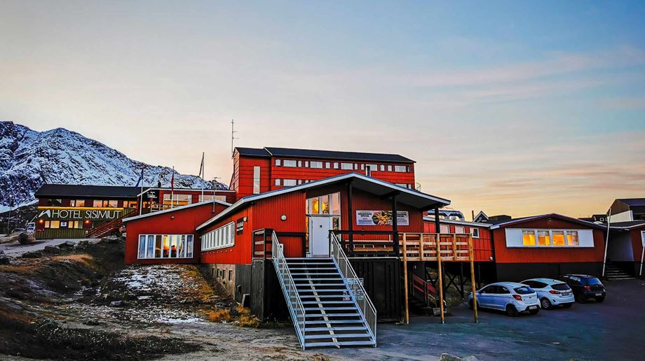 Rejser til Grønland, Sisimiut, Hotel Sisimiut, Hotel Sisimiut udefra