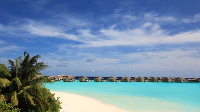 Rejser til Maldiverne, Six Senses Laamu, Strand og water villaer på Six Senses Laamu