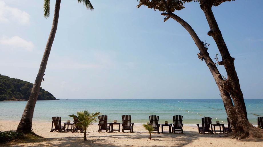 Thailand, Koh Samet, le Vimarn Resort & Spa, Beach Sunbeds