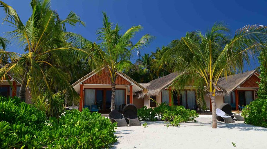 Rejser til Maldiverne, Kudafushi Resort & Spa, beach bungalows