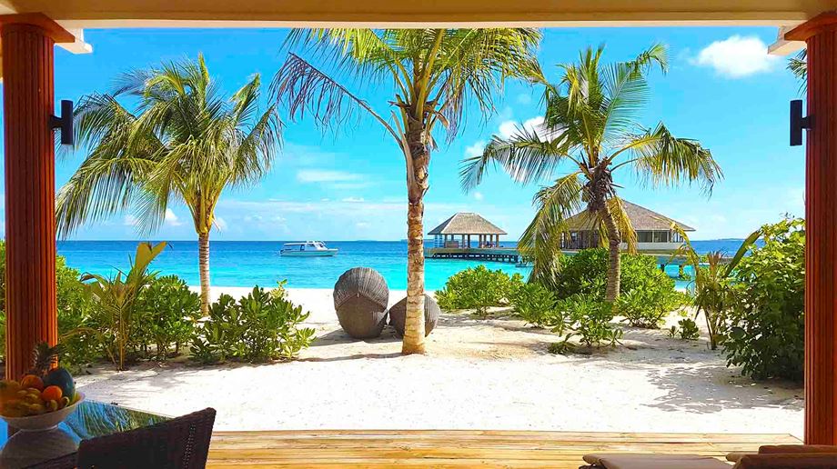 Rejser til Maldiverne, Kudafushi Resort & Spa, beach villa