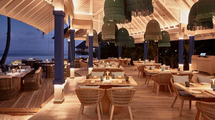 Rejser til Maldiverne, Finolhu Baa Atoll, Arabian Grill Restaurant