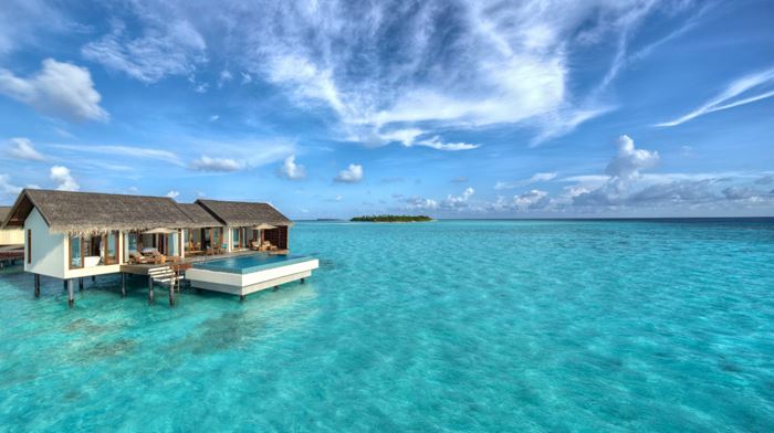 Rejser til Maldiverne, The Residence Maldives at Falhumaafushi, Two bedroom water pool villa