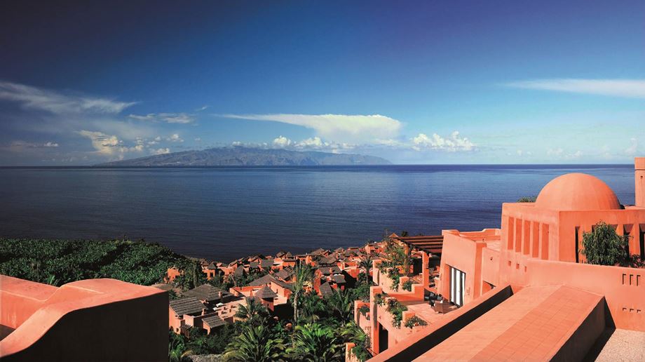 Rejser til Spanien, Tenerife, Ritz-Carlton Abama, panorama udsigt