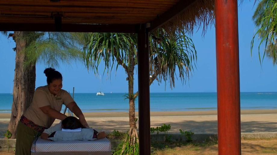 Rejser til Thailand, Koh Lanta, Twin Lotus Resort & Spa, massage