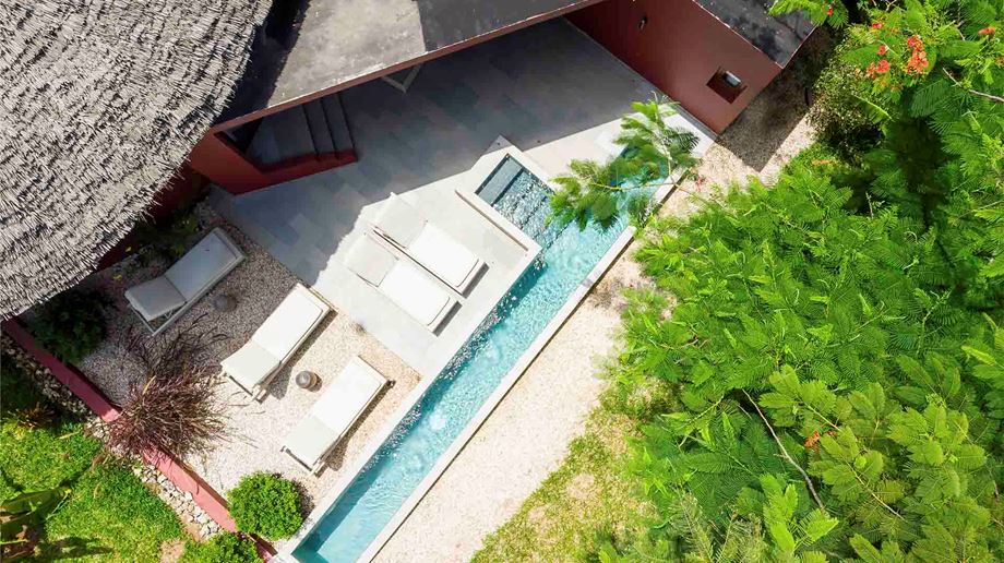 Jungle Villa med pool