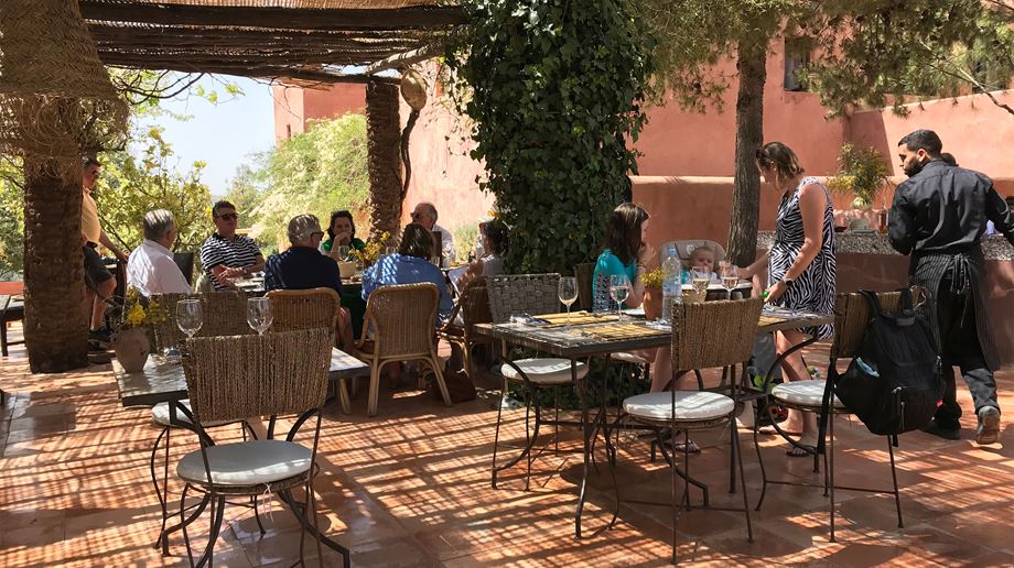 Marokko Atlas Bab Ourika Restaurant