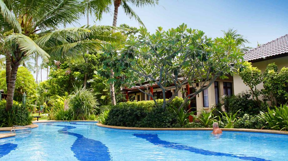 Thailand, Koh Samui, Baan Chaweng Beach Resort, Pool Område
