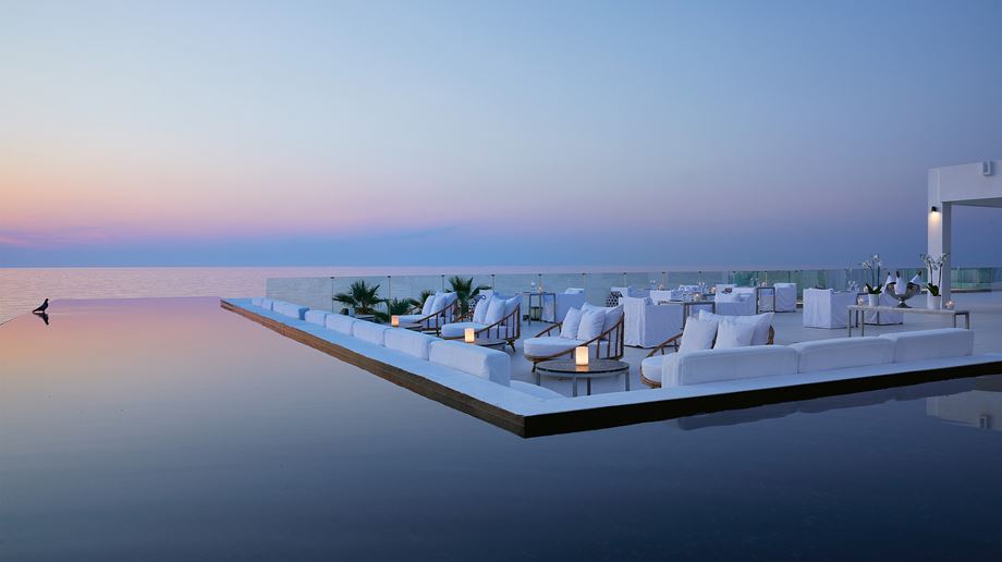 Grækenland, Kreta, Grecotel Lux Me White Palace, The White Restaurant, Infinity Pool