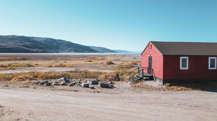 rejser til Grønland, kangerlussuaq, vandrehjem, Old camp