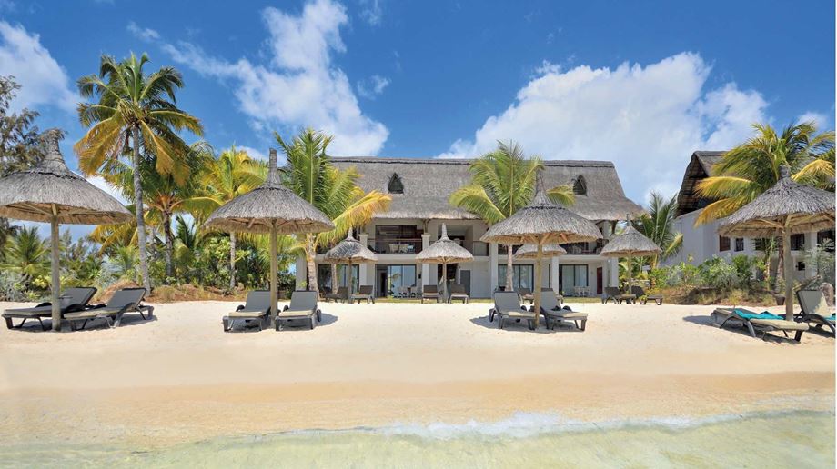 Rejser til Mauritius, Paradis Beachcomber Golf Resort & Spa, Solsenge på stranden