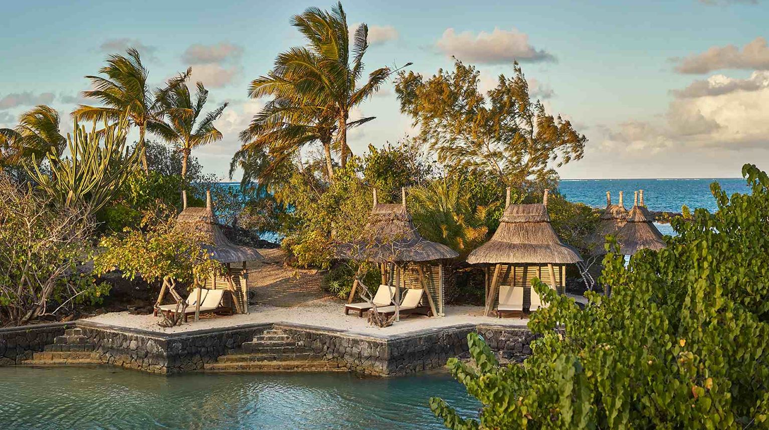 Rejser til Mauritius, Paradise Cove Boutique Hotel, 'Love Nests' for to på Paradise Cove Boutique Hotel