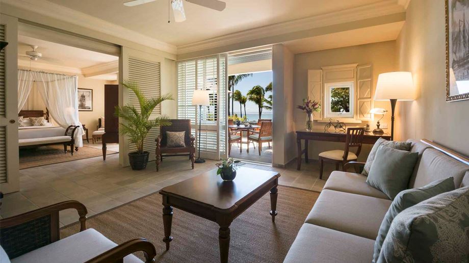 Rejser til Mauritius, The Residence Mauritius, Ocean Front Suite