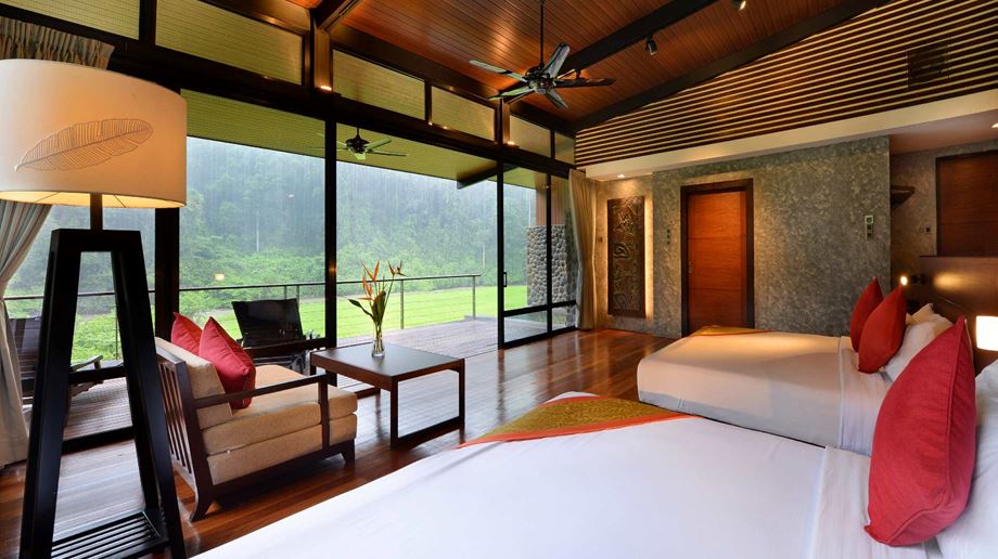 Malaysia, Borneo, Danum Valley Borneo Rainforest Lodge, Premium Deluxe værelse