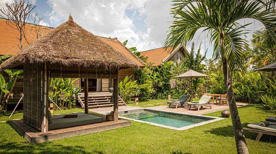 Cambodia, Siem Reap, Zannier Hotels Phum Baitang, Pool villa