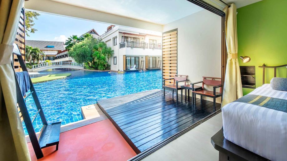 Thailand, Koh Lanta, Lanta Chada Beach Resort, Gold Suite Pool Access