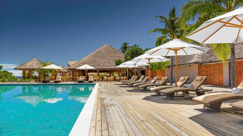 Rejser til Maldiverne, Kudafushi Resort & Spa, pool