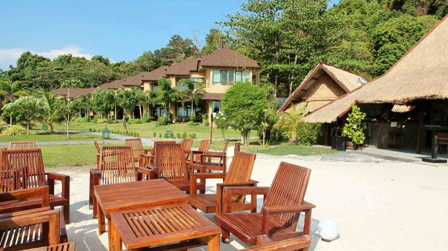 Thailand, Koh Lipe, Bundhaya Villas, Beach Bar