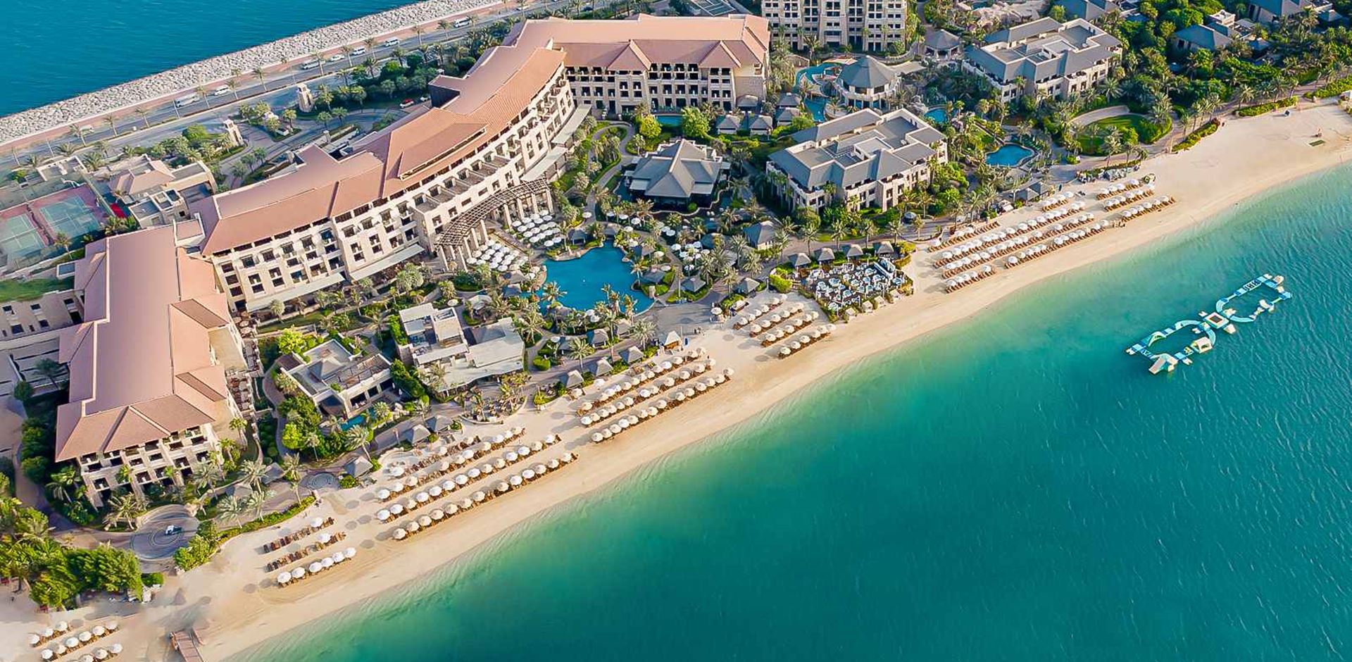 Dubai Sofitel Dubai The Palm Resort & Spa Resort set fra Toppen Drone