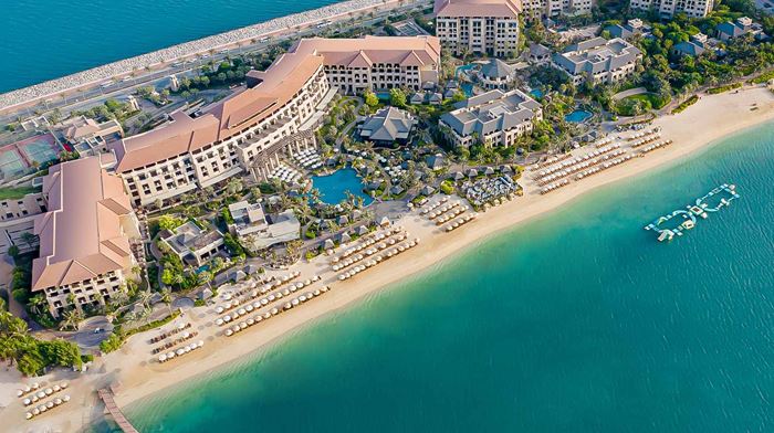 Dubai Sofitel Dubai The Palm Resort & Spa Resort set fra Toppen Drone