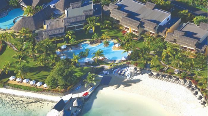 Rejser til Mauritius, Veranda Paul et Virginie Hotel and Spa, stranden