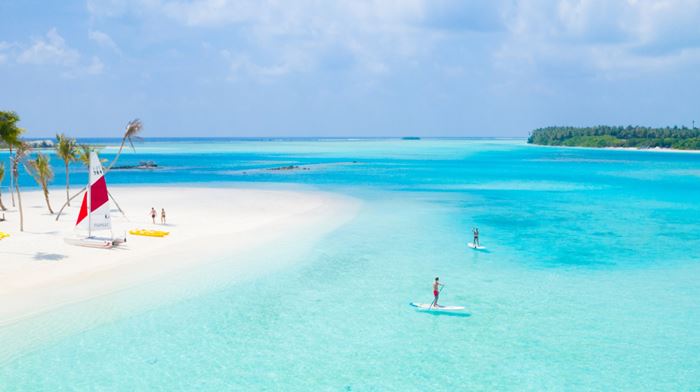 Vandsport på Innahura Maldives Resort