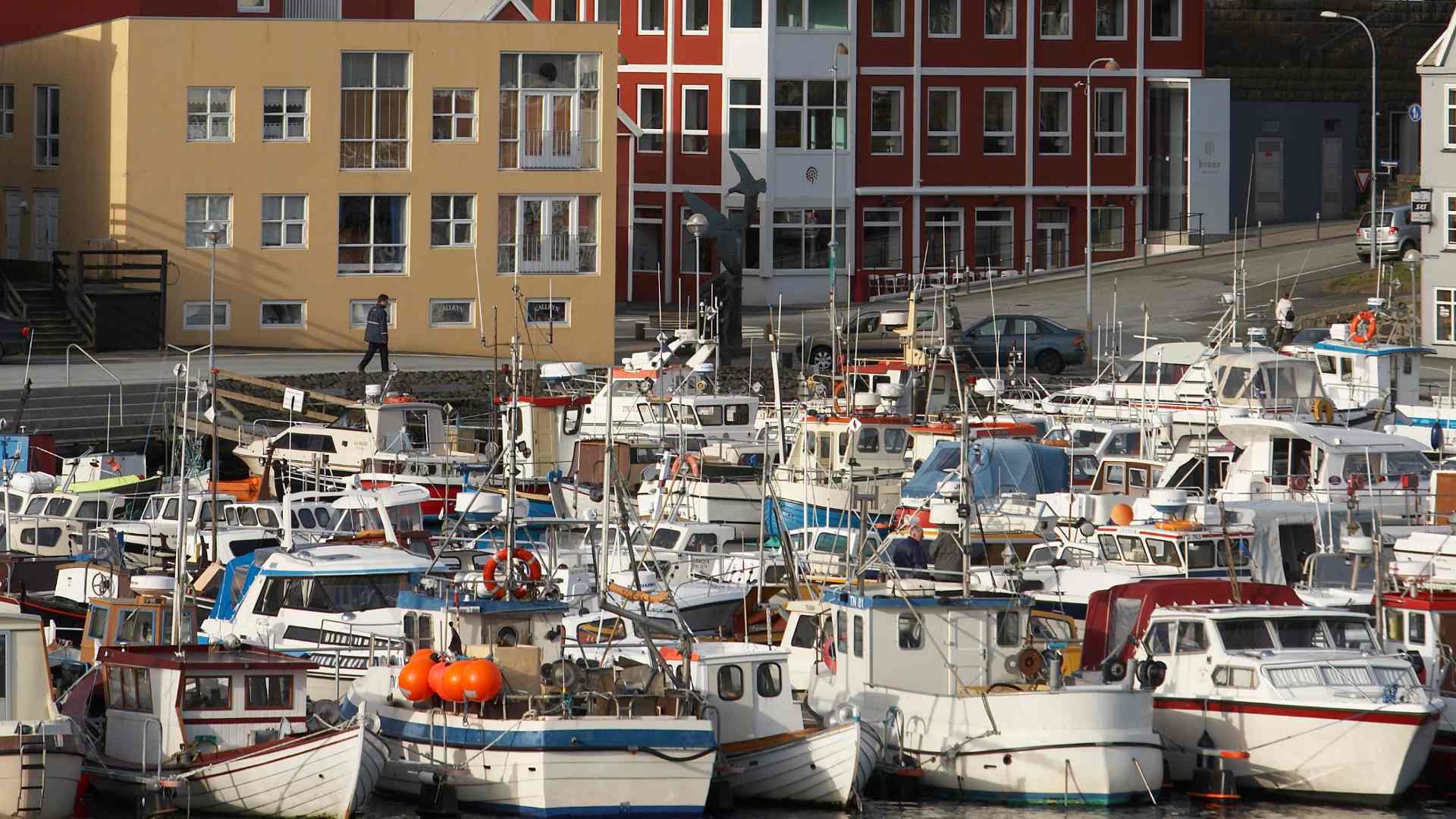 rejser til Færøerne, Hotel Torshavn, Torshavn, både