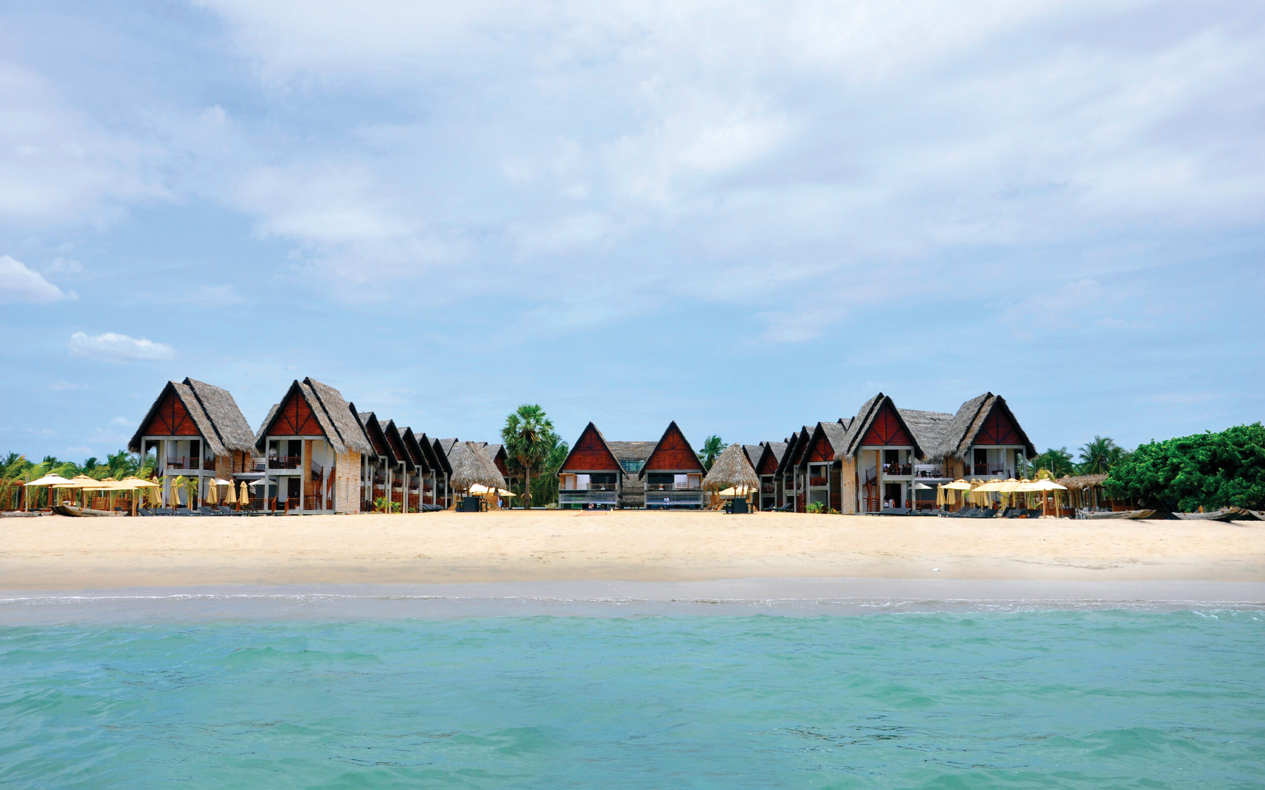 Sri Lanka Maalu Maalu Resort Fra Havet
