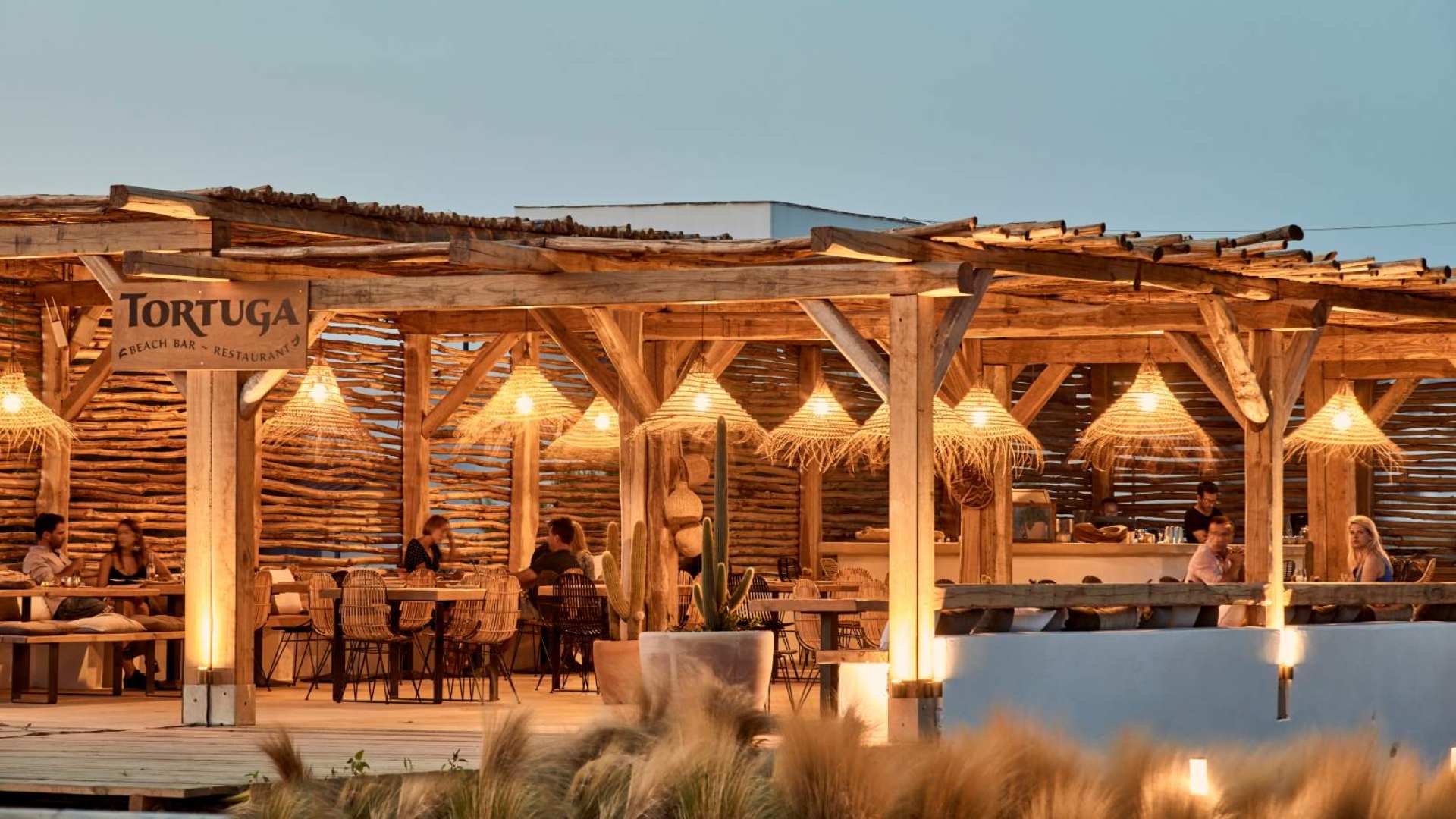 Grækenland Naxos Naxian On The Beach, Tortuga Restaurant, Strand