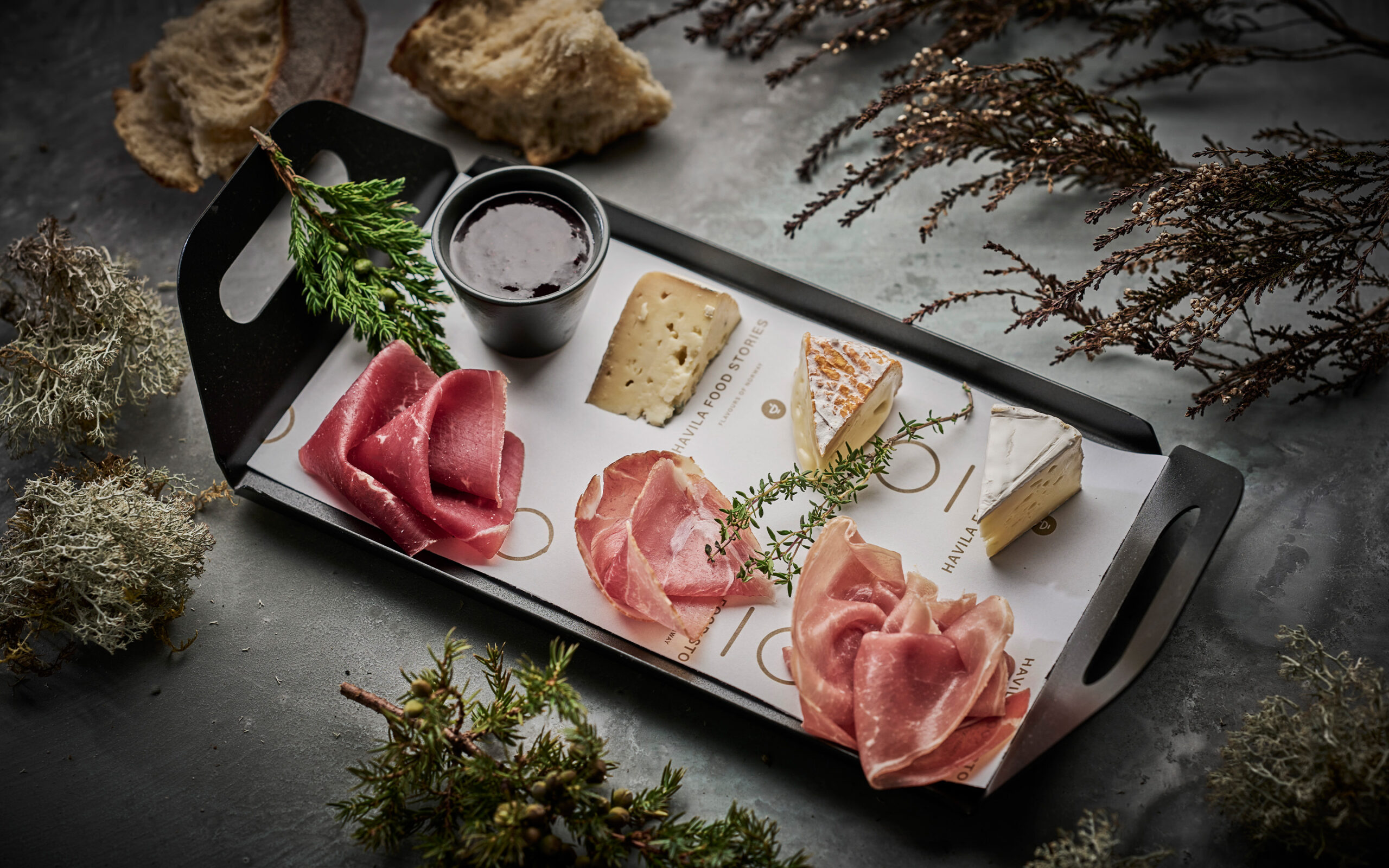 Norge Havila Kystruten Havly Cafe Cheese And Ham Platter
