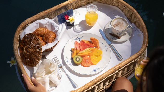 Mauritius Oberoi Beach Resort Morgenmad
