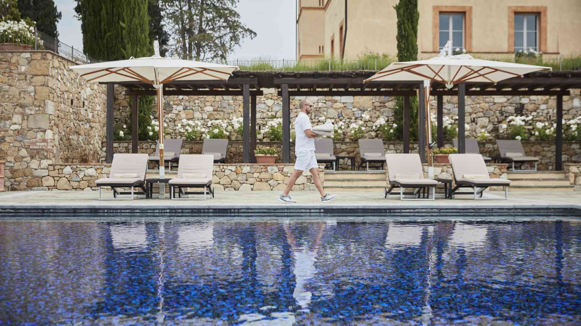 Italien Toscana Belmond Castello Di Casole Pool1