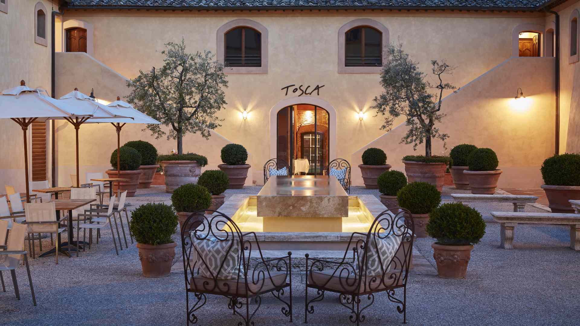Italien Toscana Belmond Castello Di Casole Restaurant