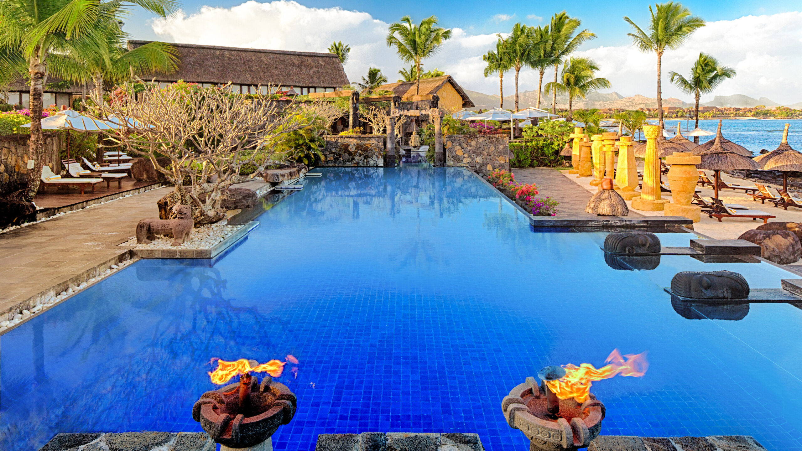 Mauritius Oberoi Beach Resort Pool