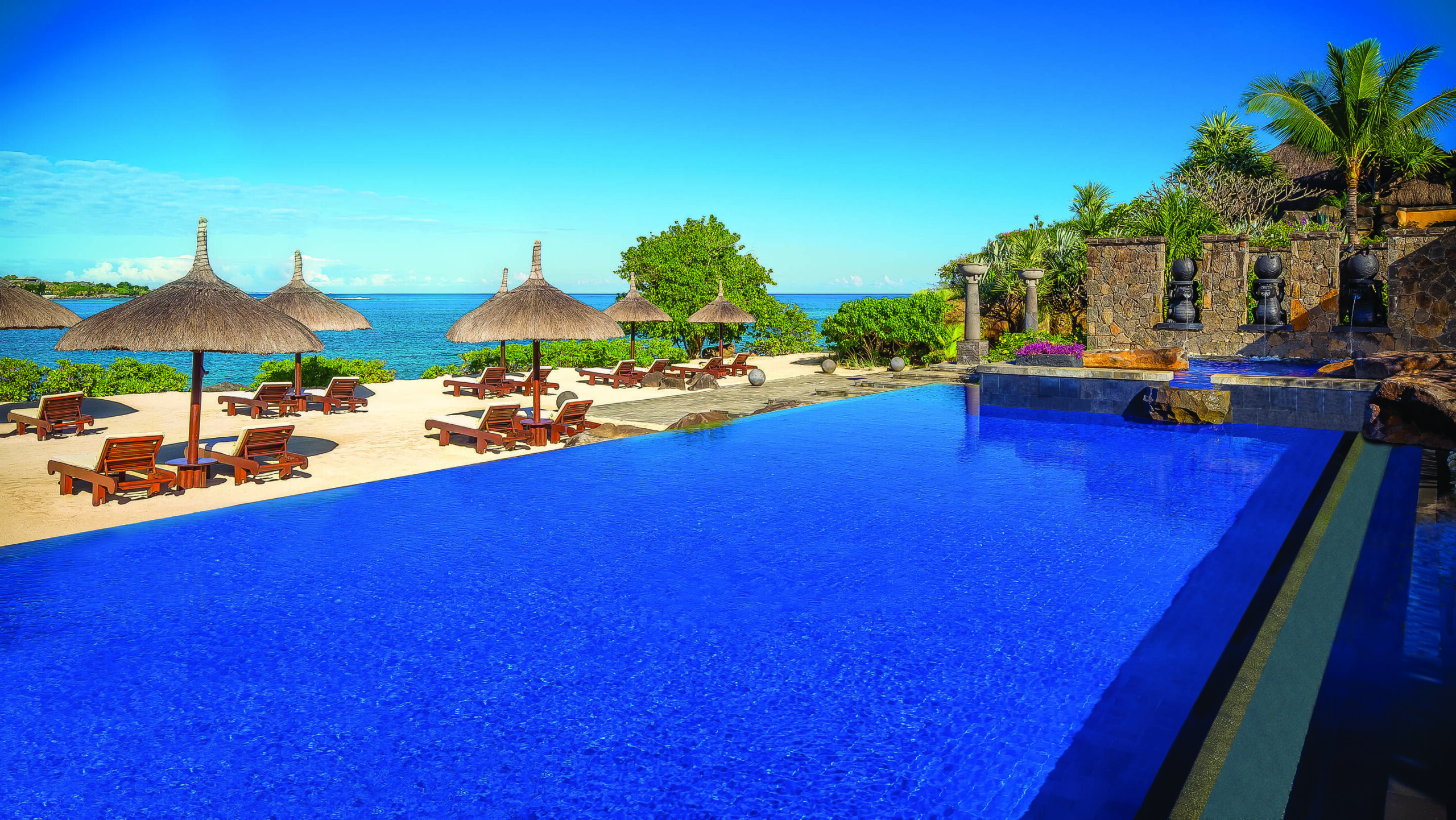 Mauritius Oberoi Beach Resort Turtle Bay Voksenpool