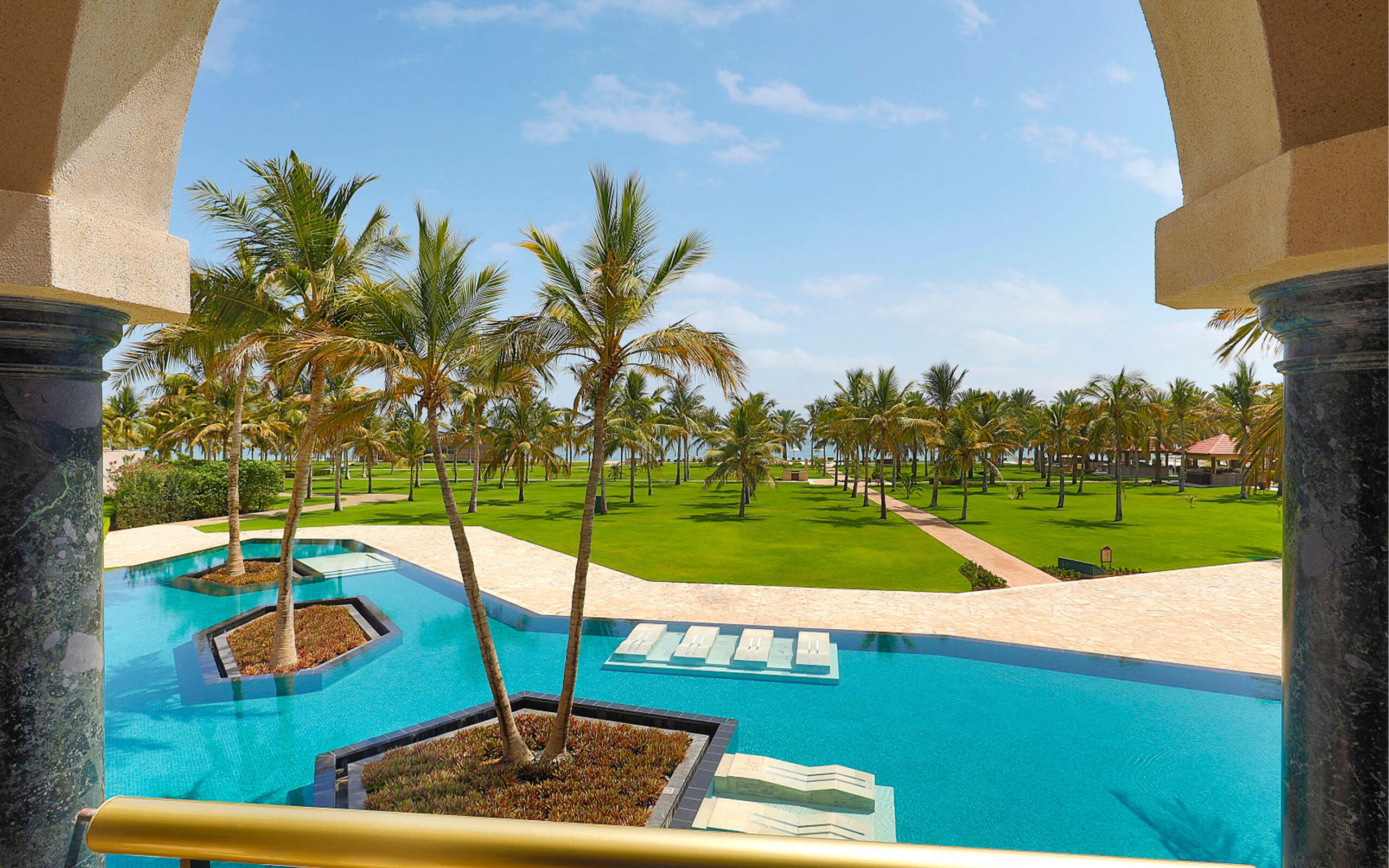 Oman Muscat Al Bustan Palace Deluxe Pool View