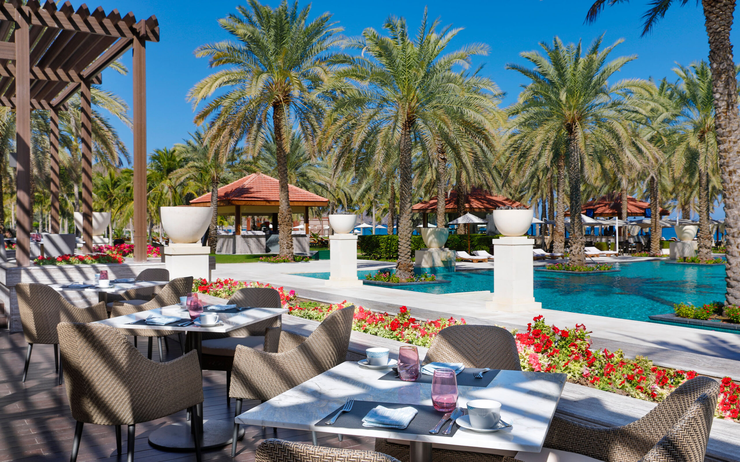 Oman Muscat Al Bustan Palace Ritz Carlton Hotel Al Khiran Kitchen Exterior