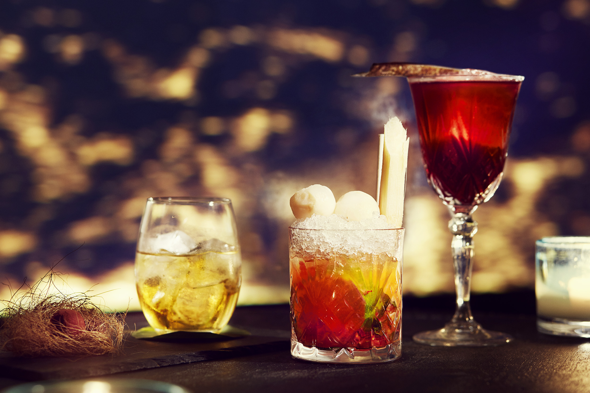 Vietnam Ho Chi Minh City Park Hyatt Saigon Lam Son Cocktails